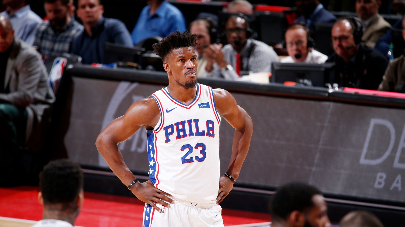 Philadelphia 76ers guard Jimmy Butler sees specialist for wrist injury | NBA News ...
