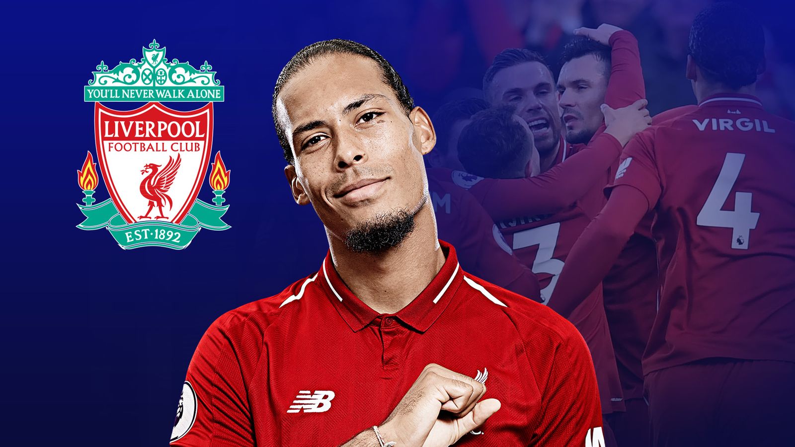 Virgil van Dijk's stats in first 50 Liverpool games | Football News | Sky Sports