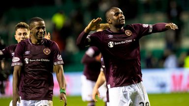 Image of Clevid Dikamona joined Hearts on a free transfer in September 2018