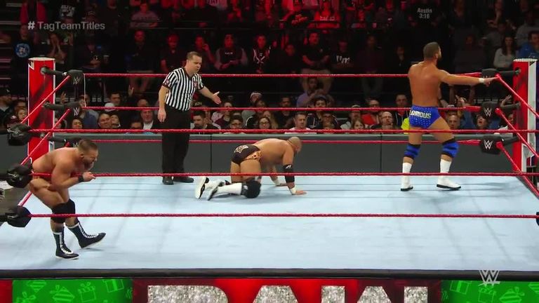 Scott Dawson & Dash Wilder were denied the chance to become Raw tag-team champions last week but get another opportunity tonight