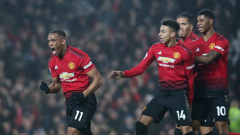 Anthony Martial has been one of Manchester United's top performers this season