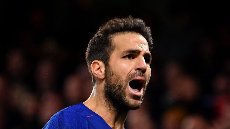 Cesc Fabregas could be set for an exit at Stamford Bridge