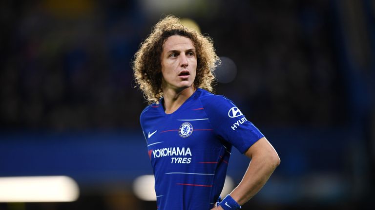 David Luiz said the Spaniard gave a farewell speech to his team-mates after the match