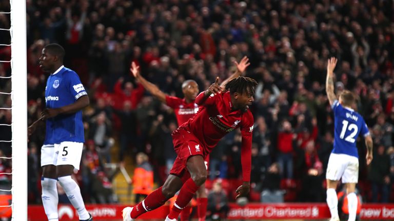 Origi only has 87 minutes of Premier League play this season