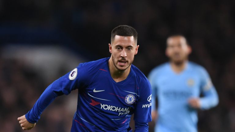 Eden Hazard has scored seven league goals for Chelsea this season