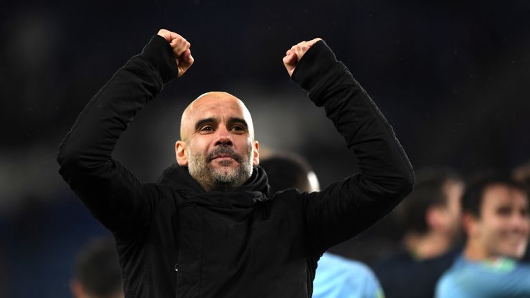 Guardiola's side beat Leicester on penalties to reach the Carabao Cup semi-finals