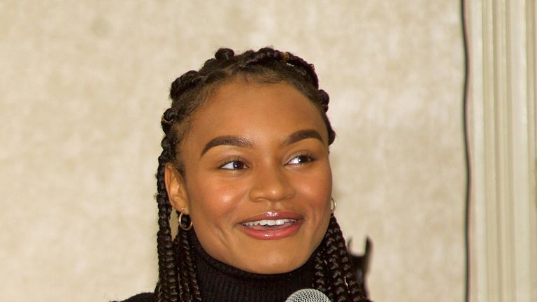 Imani Lansiquot was blown away by her special recognition