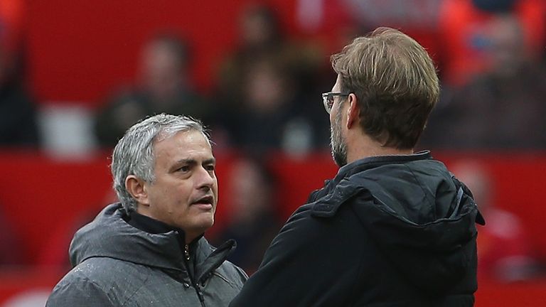 Mourinho credited the determination and spirit of Jurgen Klopp with Liverpool's remarkable win