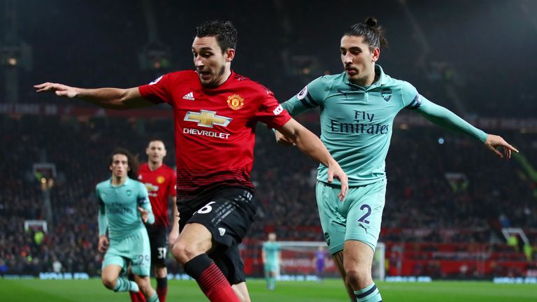Matteo Darmian could be set to exit Old Trafford