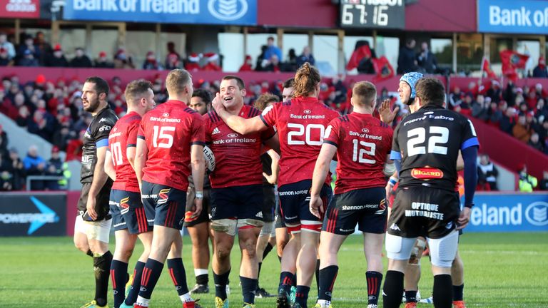 Munster secured a comfortable victory over Castres on Sunday, but missed out on a bonus-point win