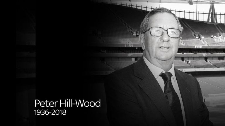 Former Arsenal chairman Peter Hill-Wood has died at the age of 82