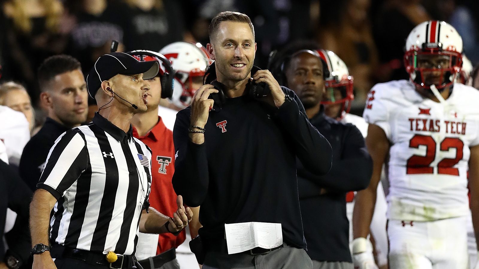 Arizona Cardinals coach Kliff Kingsbury, Kansas City Chiefs QB