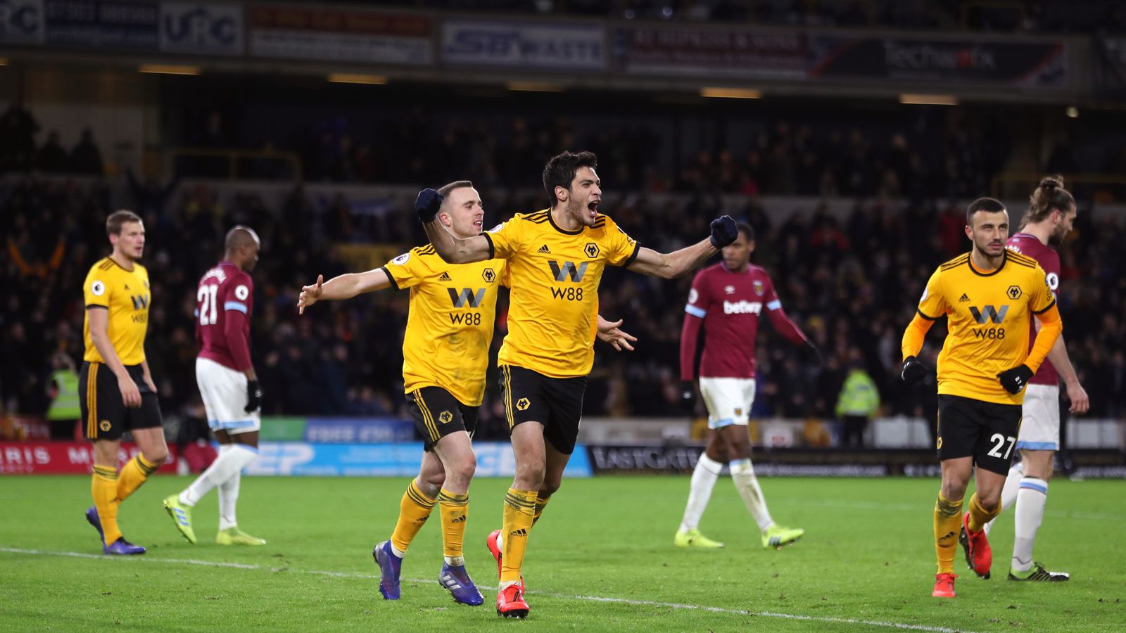 Wolves 3 0 West Ham Match Report Highlights