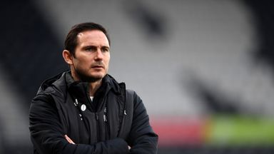 Image of Derby boss Frank Lampard says racism is a problem in life and not just football