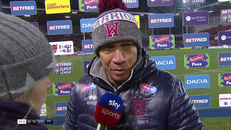 Adrian Lam reflected on the result and added that Wigan's season won't be decided by this first game