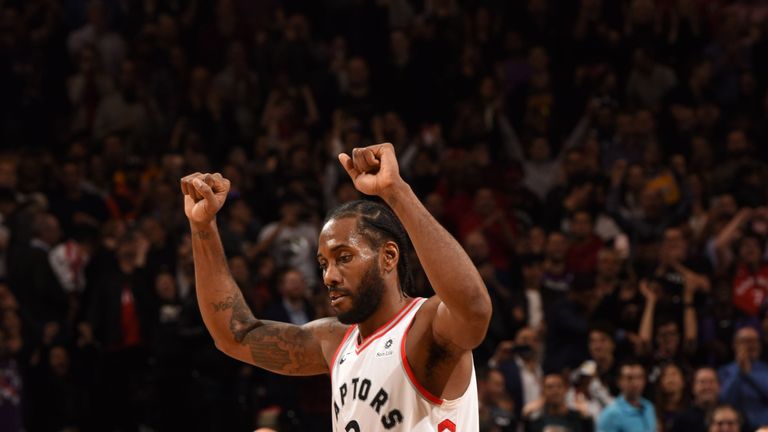 Leonard's consistency has helped the Raptors to the top of the NBA standings