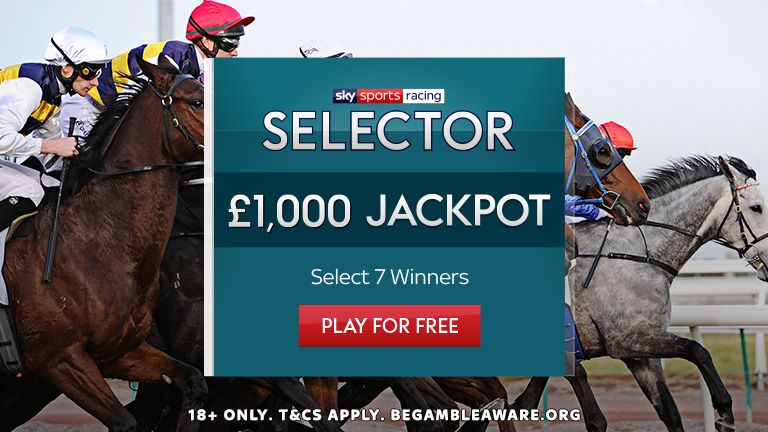 Play Sky Sports Racing Selector for a chance to win the £1,000 Jackpot