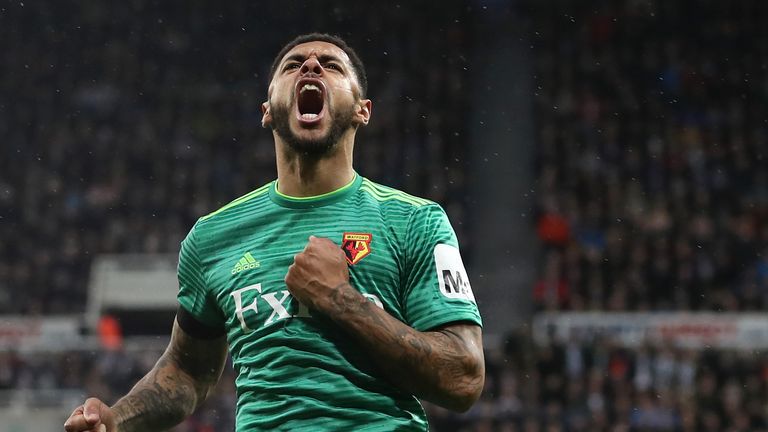 Andre Gray fired Watford into the lead on 62 minutes