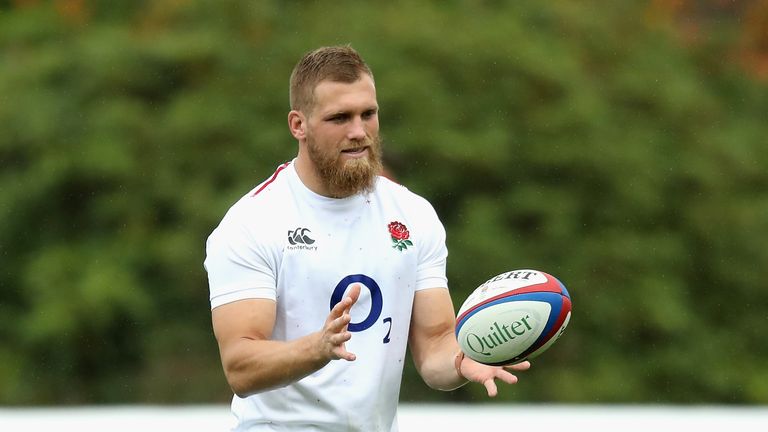 Brad Shields picked up a side strain on duty with Wasps earlier this month
