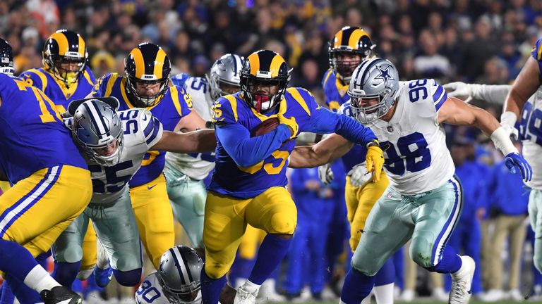 The Rams ran riot on Saturday and C.J. Anderson had a big outing