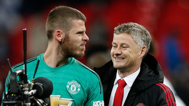 De Gea has been in sparkling form during United's resurgence