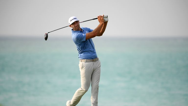 Dustin Johnson storms to Saudi International lead with nine-under round