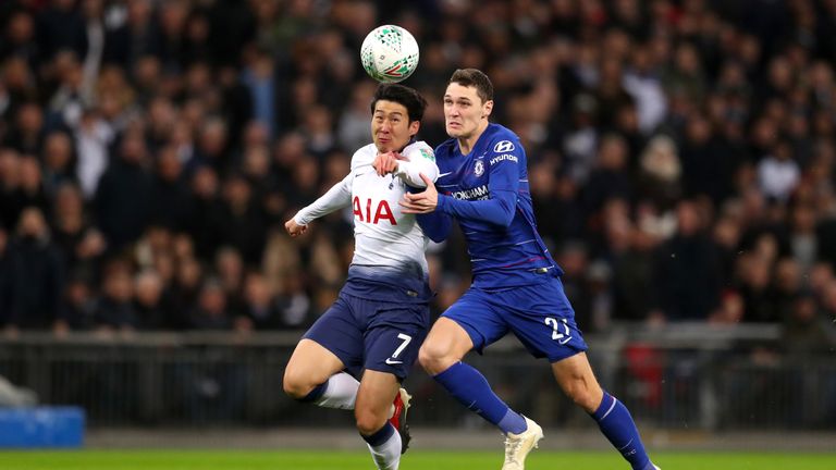Chelsea meet Tottenham during a difficult winter spell