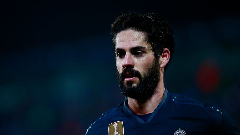 Isco started his third match under Santiago Solari on Wednesday night