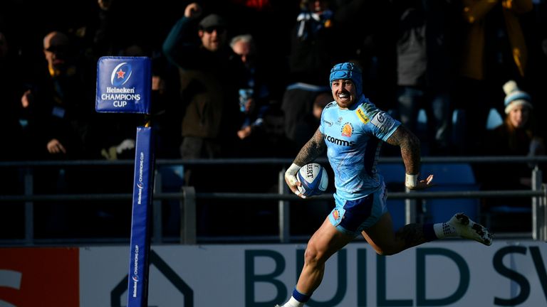 Jack Nowell opened the scoring for the Chiefs with a superb solo effort