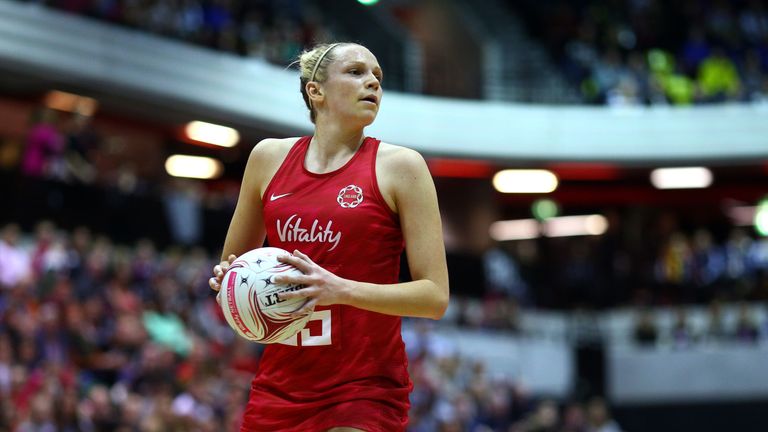 Jo Harten is hoping to use her time in Australia to help power the Vitality Roses towards a first World Cup title