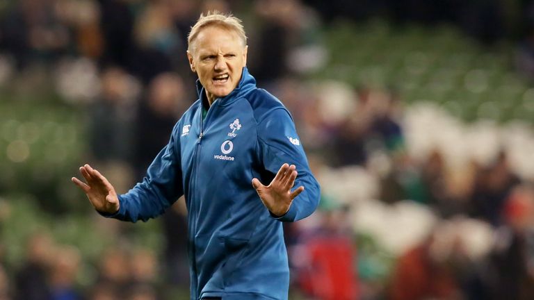 Ireland coach Joe Schmidt has made just four changes to his side, and left the backs unchanged 