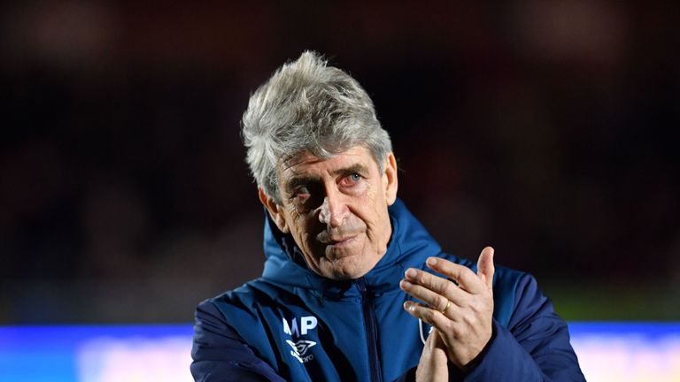 Manuel Pellegrini was ashamed of his team after defeating the American League Cup against AFC Wimbledon