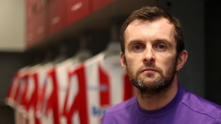 Jones was unveiled as Stoke City's new manager in January