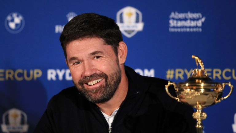 Harrington will lead Europe at Whistling Straits next year