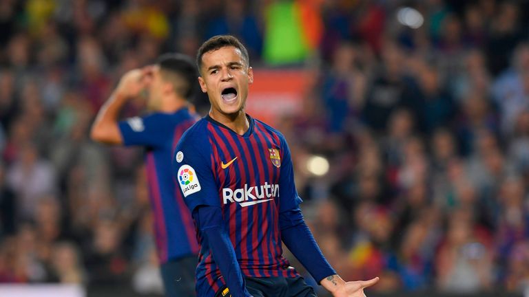 Coutinho has only scored nine goal in 40 games this season