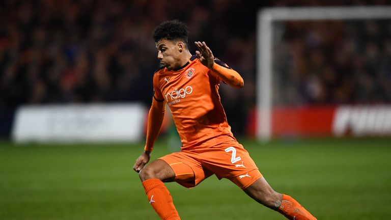 James Justin is a key player for Luton