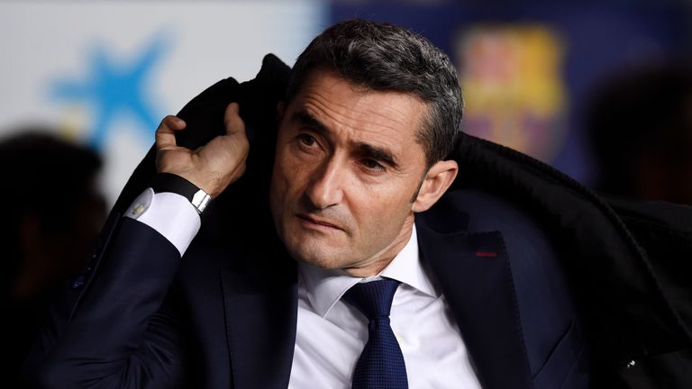 Ernesto Valverde thinks that Atletico Madrid is Barcelona's closest opponent in the La Liga race