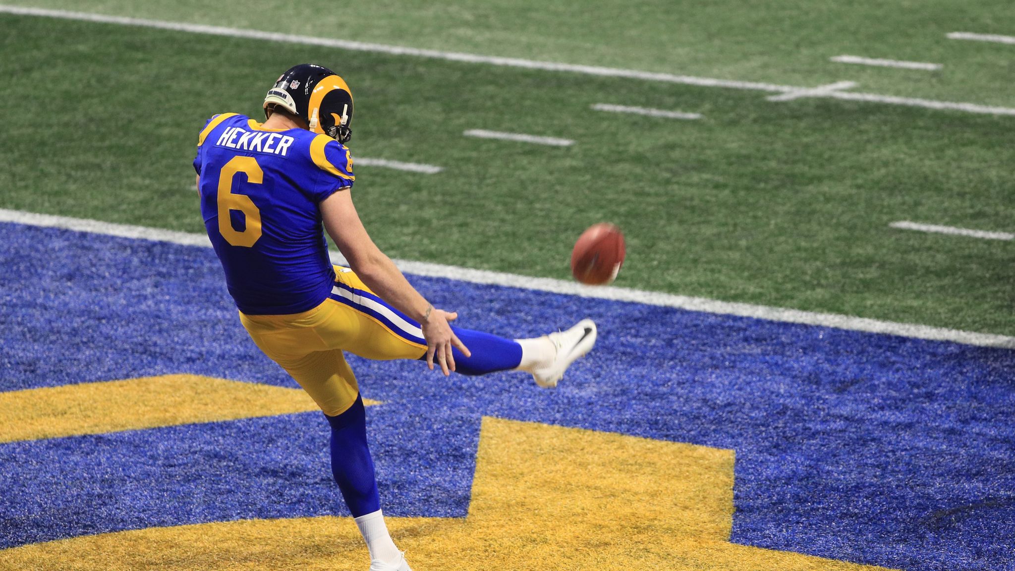 Rams' Johnny Hekker would welcome smaller role in this Super Bowl