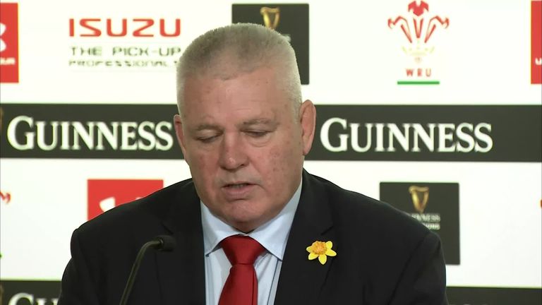 Wales head coach Warren Gatland says his players deserve to celebrate following their 21-13 Six Nations victory over England in Cardiff