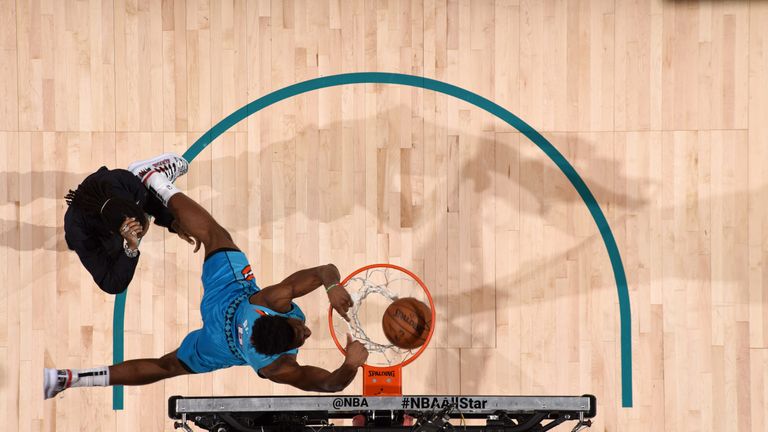Watch every monster jam from Hamidou Diallo's triumph in the All-Star Slam Dunk contest