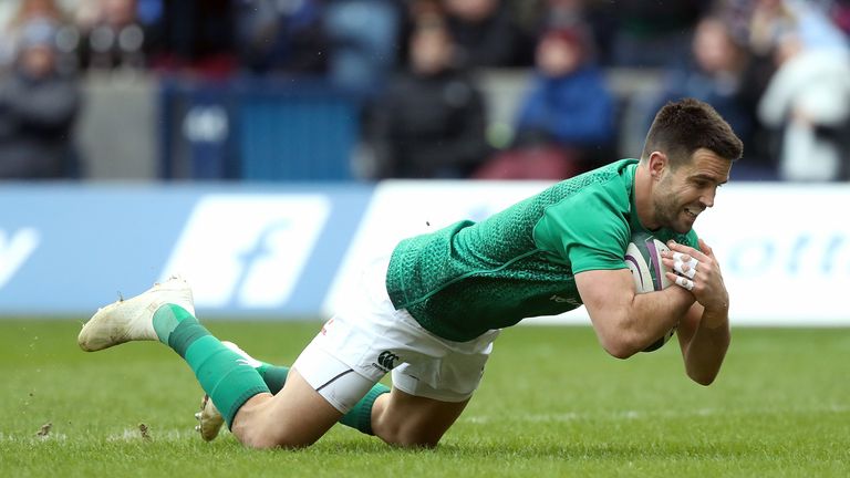 Conor Murray scored the opening try of the game after 10 minutes