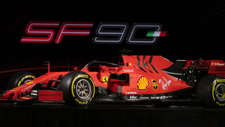 Ferrari in red and black as they launch new 2019 Formula 1 