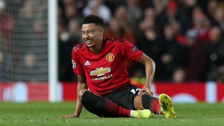 Lingard has been recovering from a hamstring injury