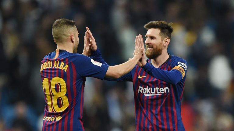 Image result for Jordi Alba agrees new Barcelona five-year deal with Â£428m buyout clause