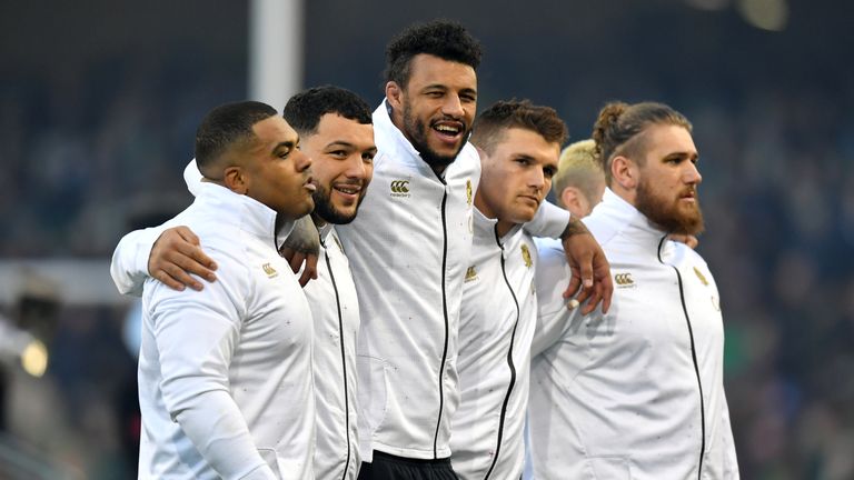 England will aim to maintain their bid for the Six Nations Grand Slam 