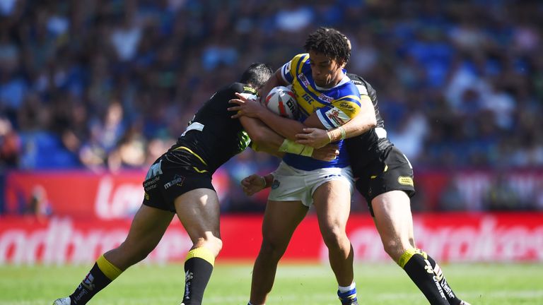 super-league-2020-anthony-gelling-out-to-break-warrington-wolves