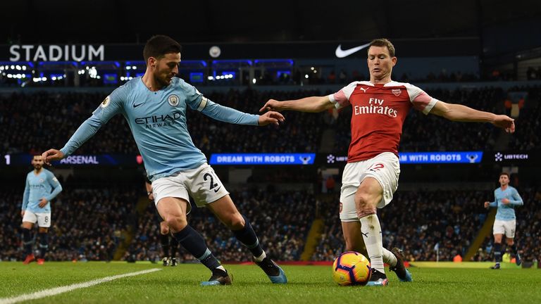 Stephan Lichtsteiner suffered a torrid day against Manchester City