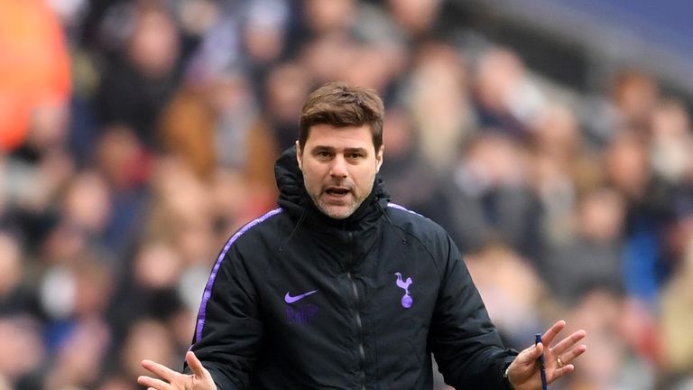 Pochettino guided the Spurs to five points from the top of the Premier League