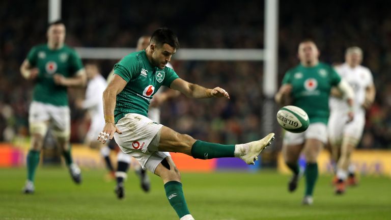 Ireland have looked to Conor Murray's box-kicking with increasing regularity