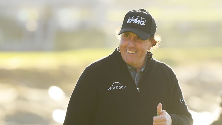 Mickelson had nothing but praise for the USGA for the Pebble Beach set-up